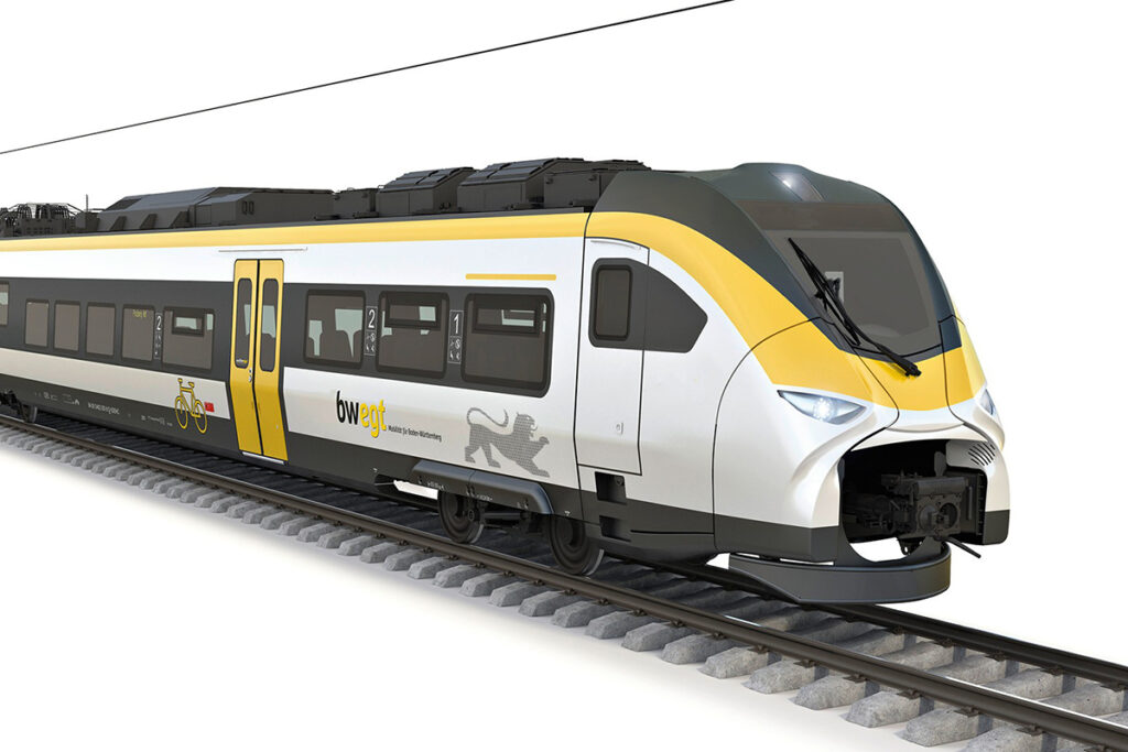 Die 28 dreiteiligen Siemens Mireo für das Pilotprojekt „Digitaler Knoten Stuttgart“ (DKS) dienen als Ersatz- und Reservefahrzeuge, während der bestehende Fuhrpark auf DSD-Standard nachgerüstet wird.