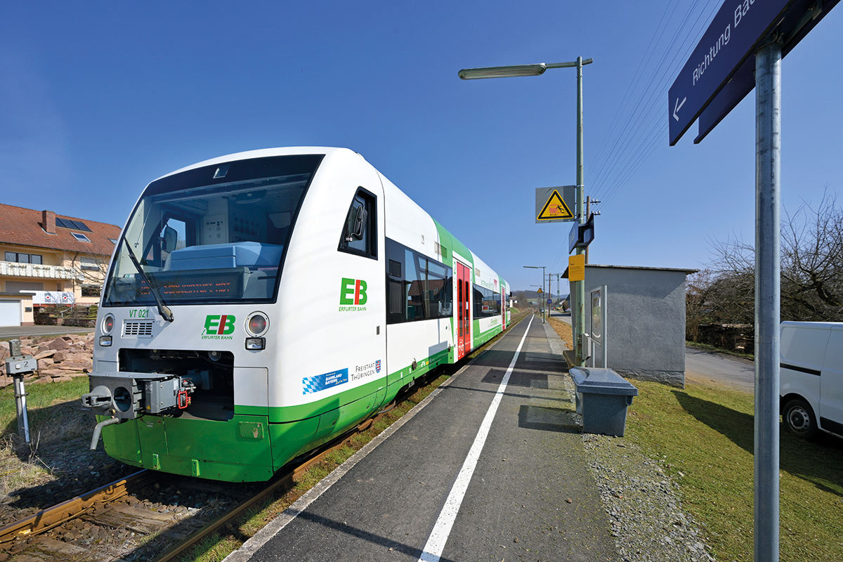 Erfurter Bahn Weiter auf der Pfefferminzbahn