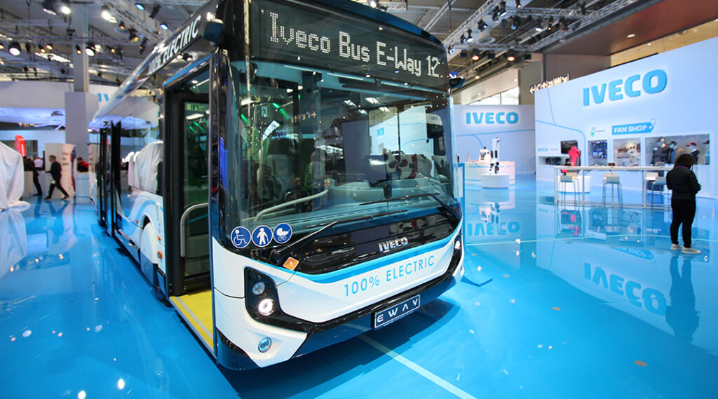IVECO BUS stellt die E-Mobilität in den Mittelpunkt