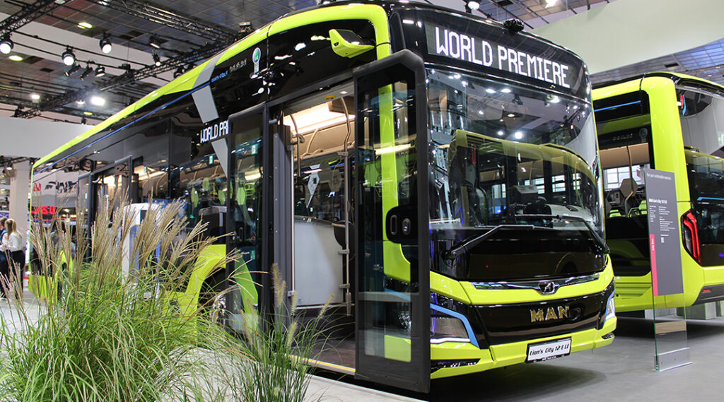 MAN: Zwei Weltpremieren auf der Busworld Europe 2023