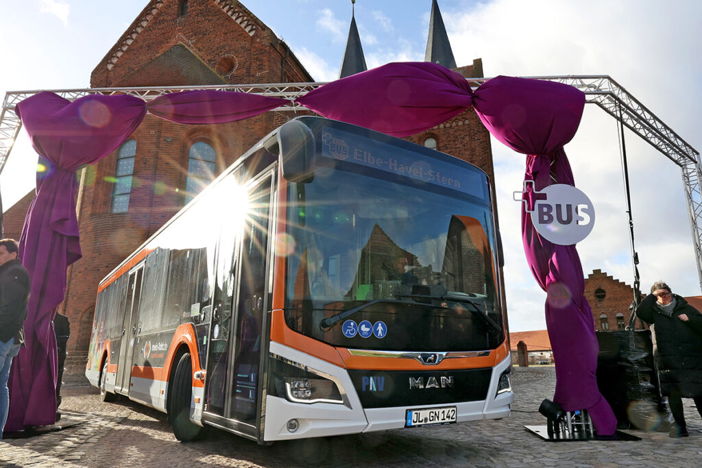 Neuer MAN-Bus für den Elbe-Havel-Stern.