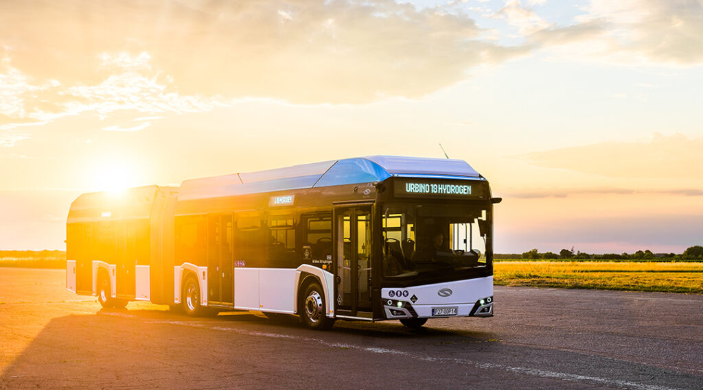 Solaris: Wasserstoff-Busse für Groß-Gerau
