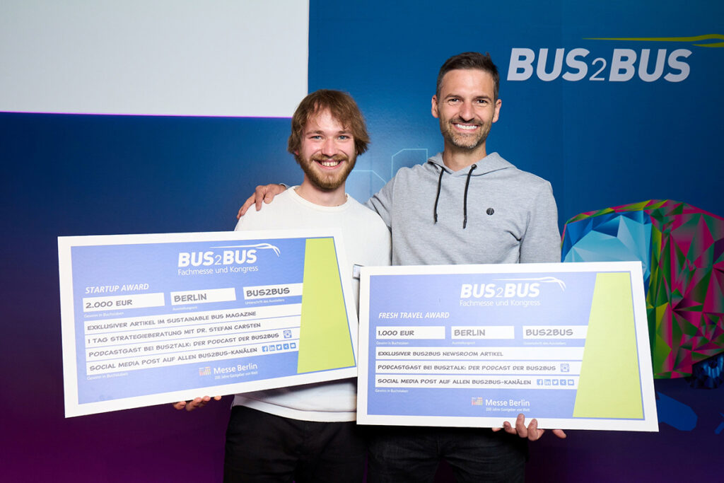 Gewinnertypen 2022: Ben Gallmeister (Vesputi) und Luca Bortolani (Twiliner).