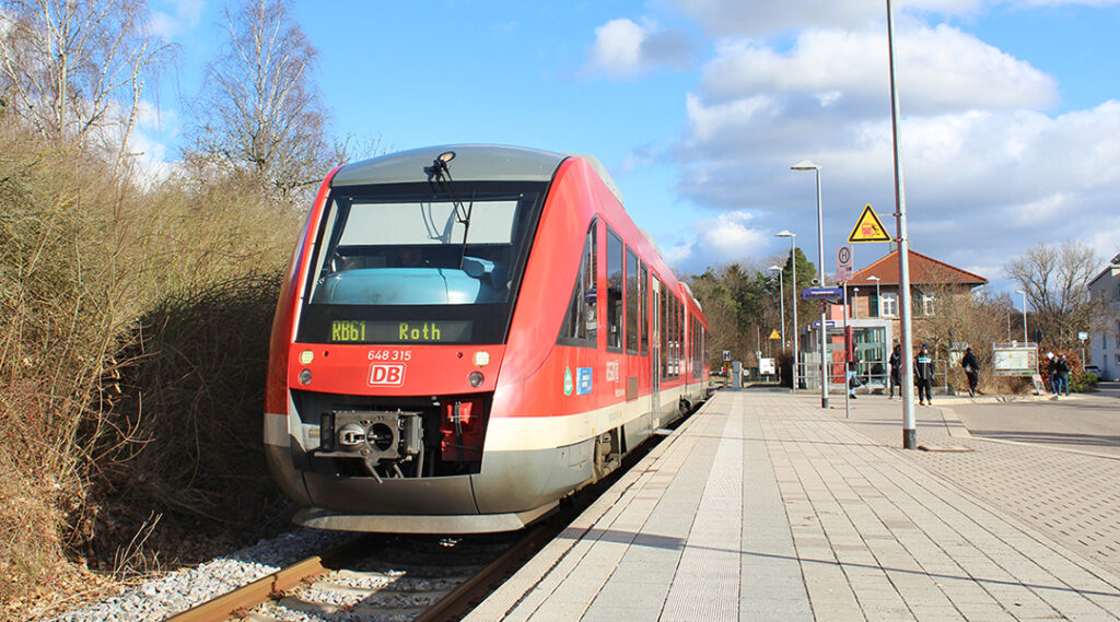Bahn-Comeback in Bayern