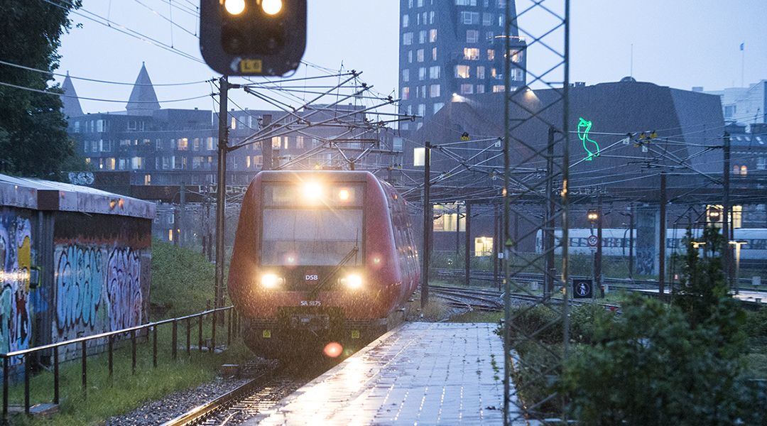 S-Bahn-Zug in Kopenhagen.