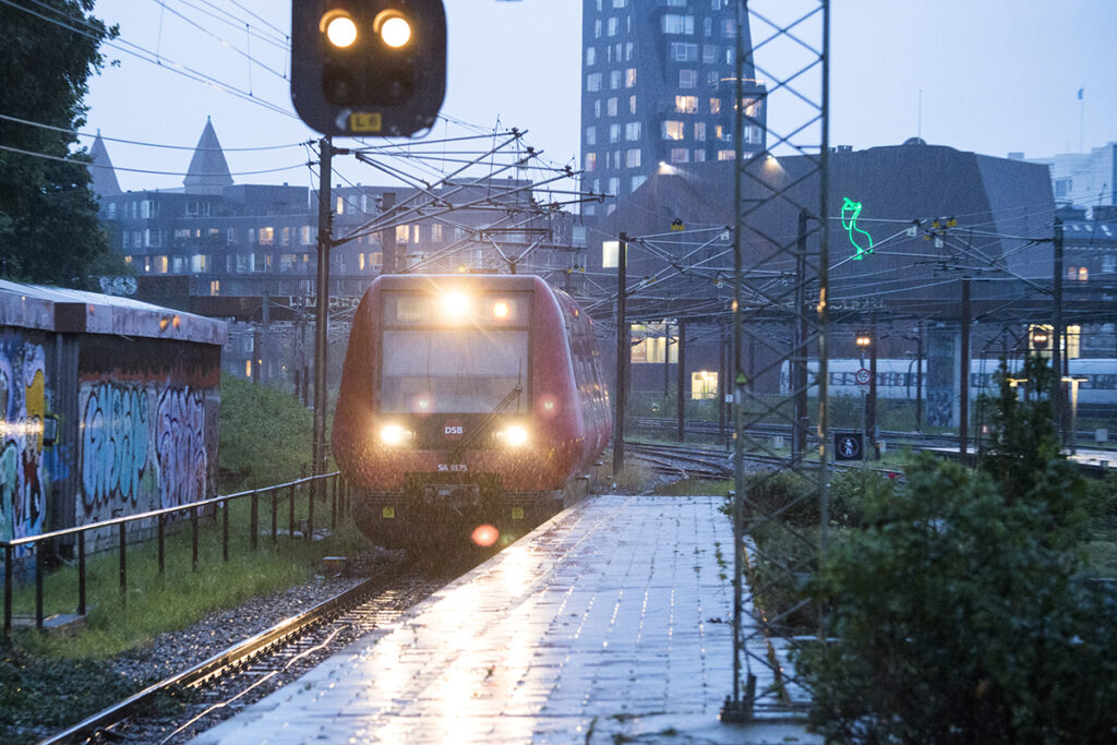 S-Bahn-Zug in Kopenhagen.