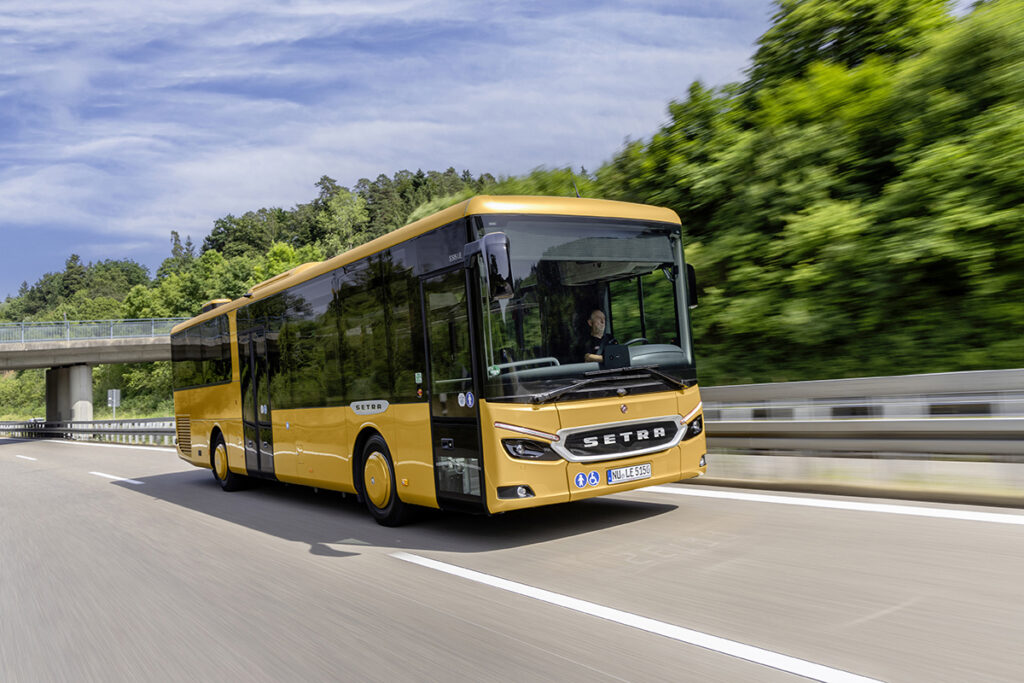 Der neue Überlandbus Setra MultiClass 500 LE.