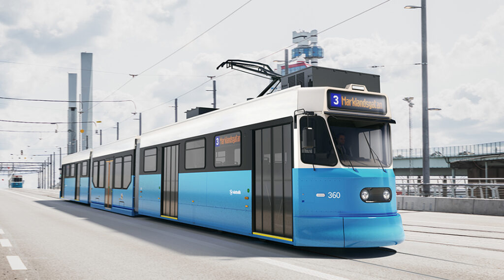 Škoda: Modernisierung der Göteborger Straßenbahn
