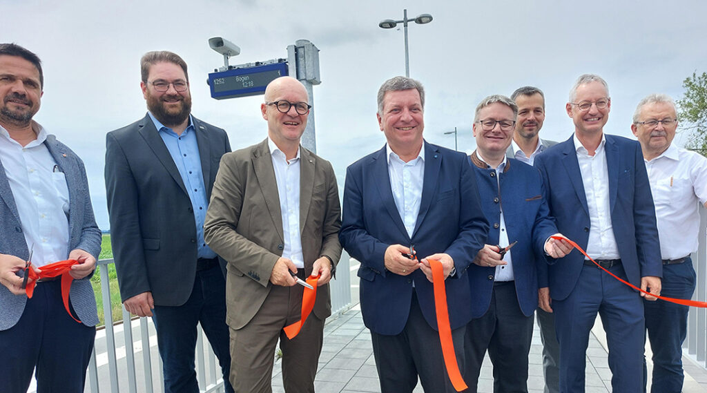 Neue Station Straubing Hafen eingeweiht