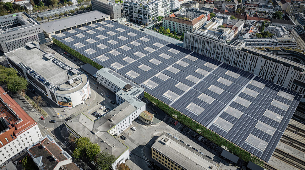 ÖBB: Wien Westbahnhof wird zum Solarkraftwerk