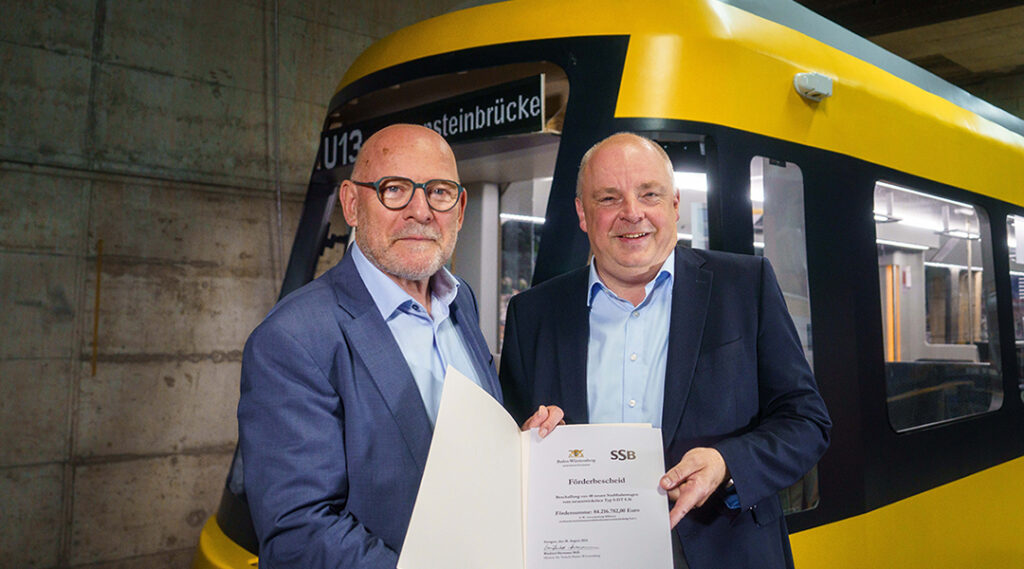 SSB: 40 neue Stadler-Stadtbahnen