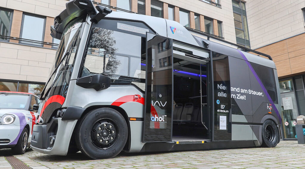 vhh.mobility: On-Demand-Shuttle hvv hop wird autonom