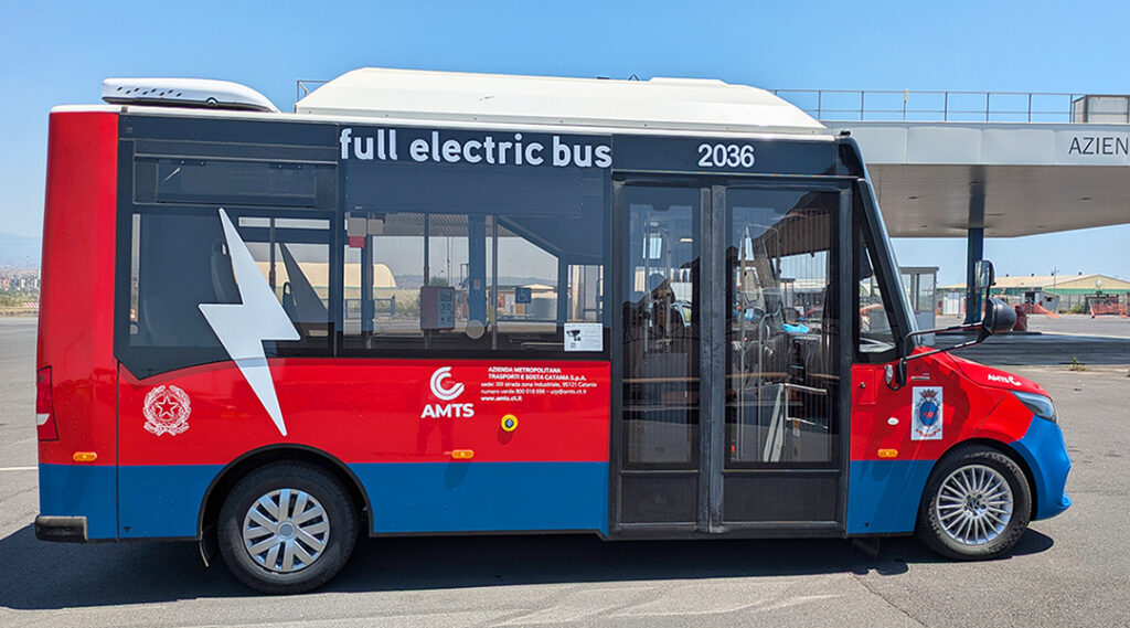 K-Bus: Leichte Elektrobusse für Sizilien