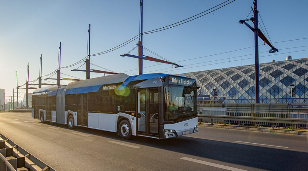 Solaris: 40 Elektro-Gelenkbusse für Leipzig