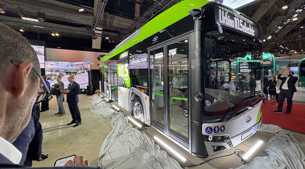 Busworld: Der neue Solaris Urbino 10,5 electric