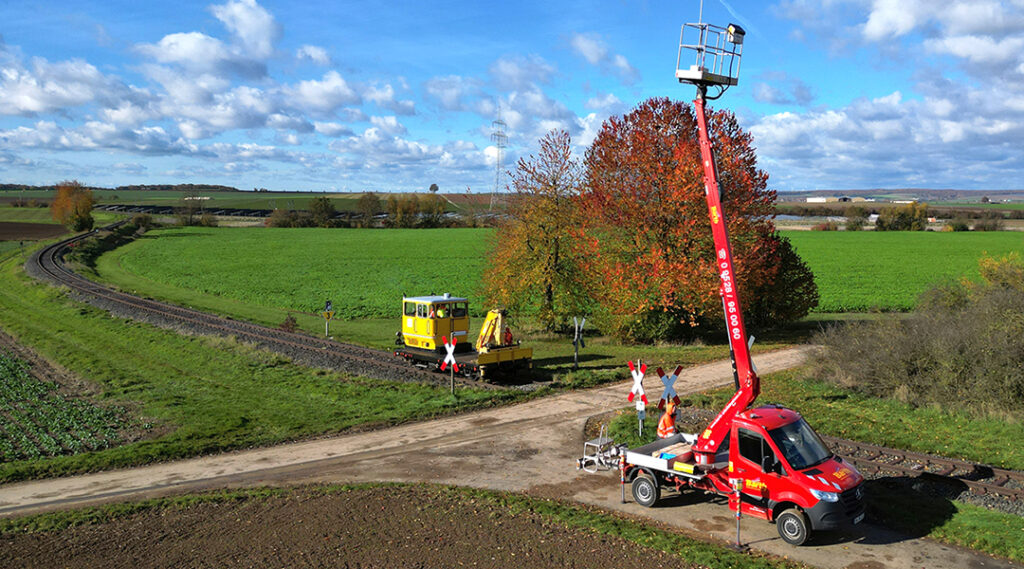 Mainschleifenbahn: Messungen für künftigen Zugfunk