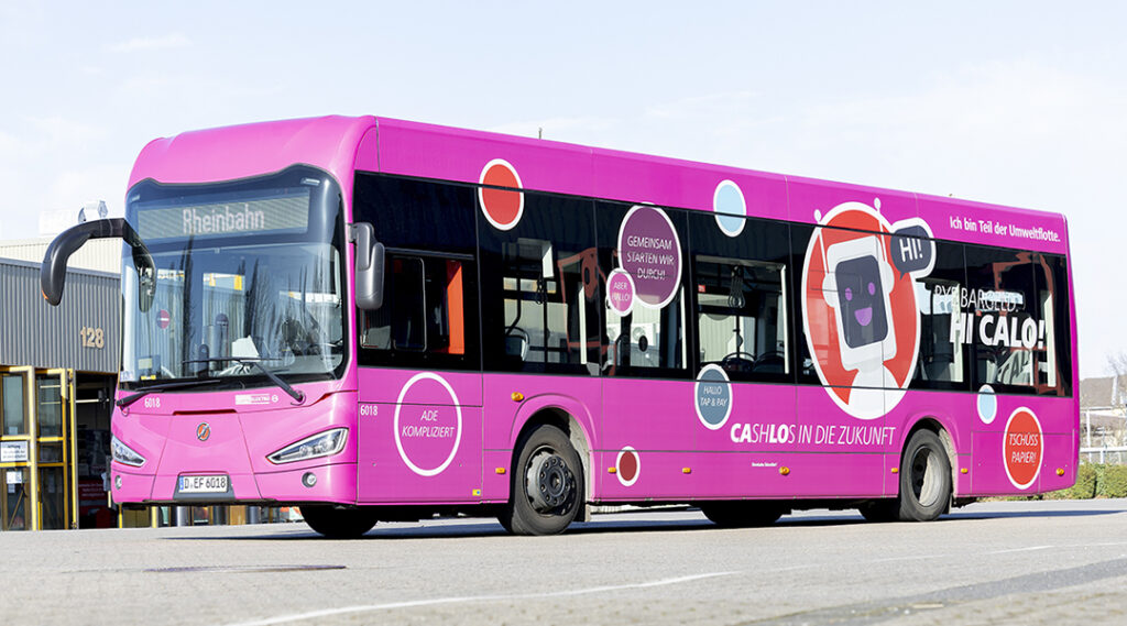 Düsseldorf: „Cashlos“ im ÖPNV unterwegs