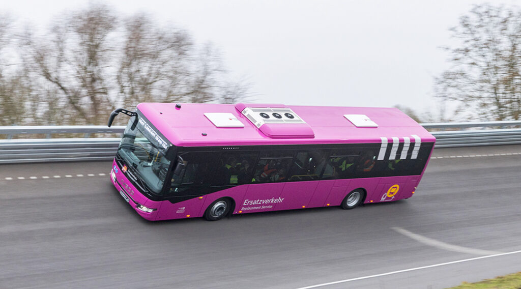 IVECO BUS: 45 CROSSWAY LE für den SEV von DB InfraGo