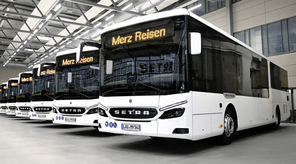 Bayern: 17 neue Setra-Busse in der Oberpfalz
