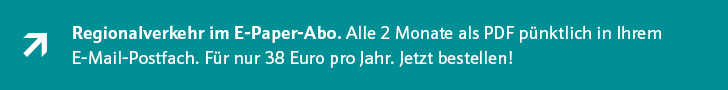 Werbebanner Regionalverkehr im E-Paper-Abo