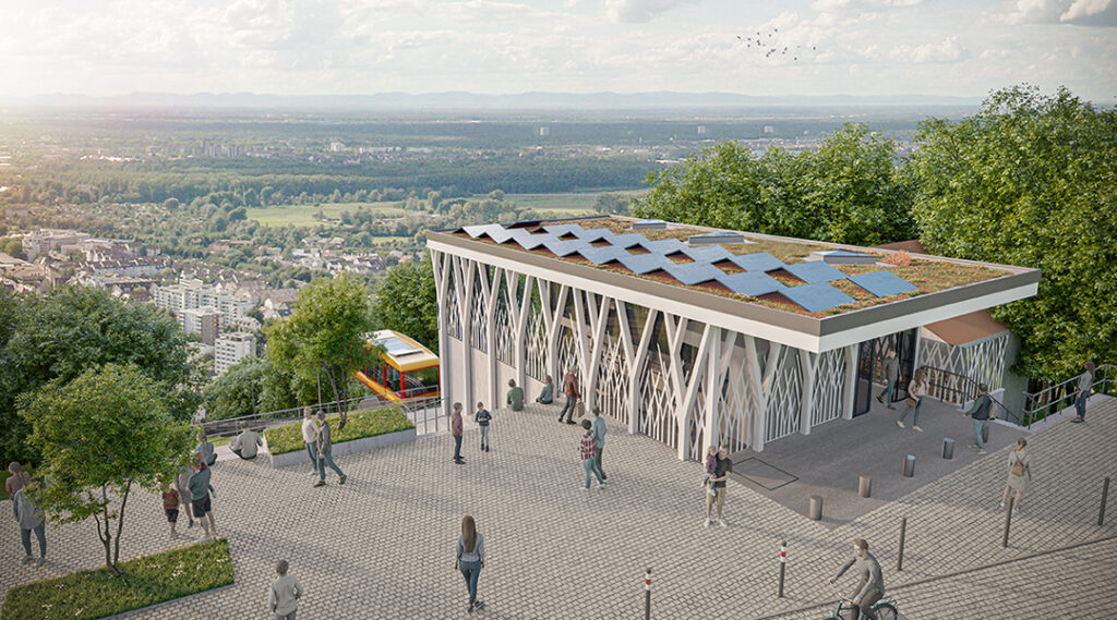 Karlsruhe: Rückbau der Turmbergbahn startet