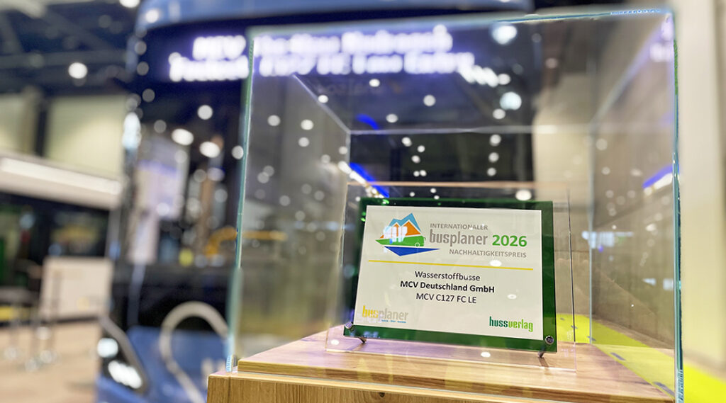 MCV: Erfolgreicher Auftritt auf der BUS2BUS