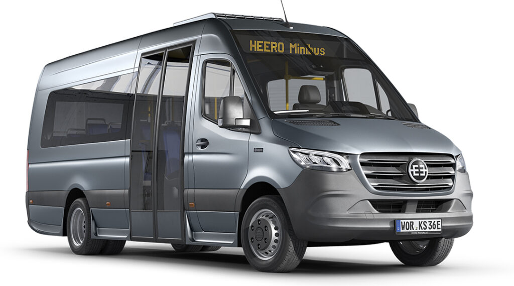 HEERO: Der Minibus als Energiespeicher