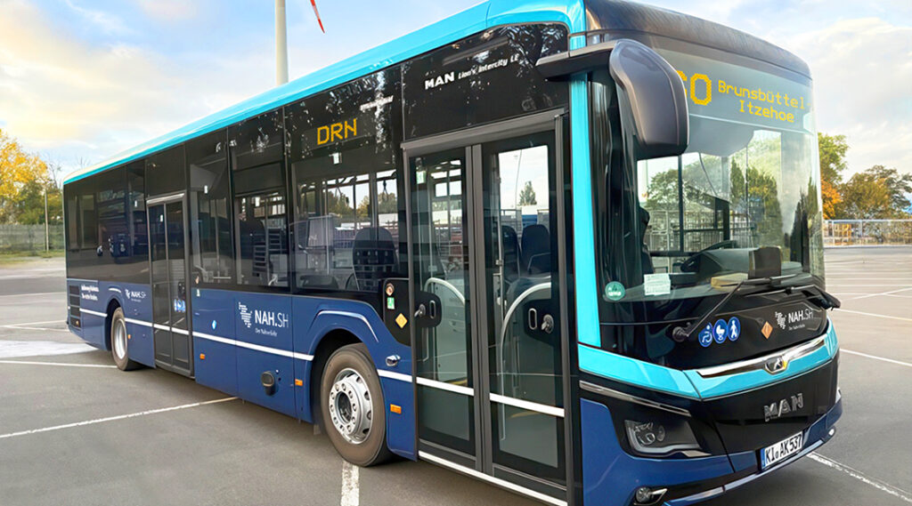 Schleswig-Holstein: Neue MAN-Busse für Expresslinie