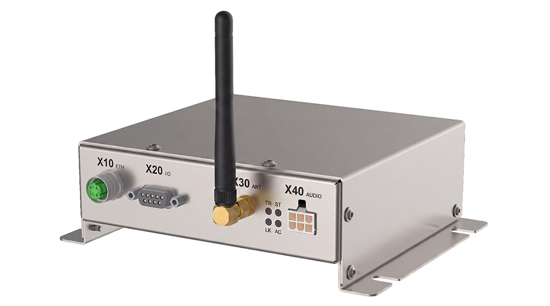 Ein Gerät mit einer Antenne.
