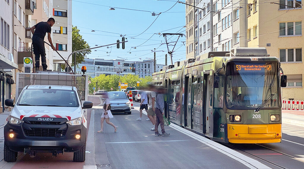 Mainz: Neue Tram-Strecke mit Zeitinsel