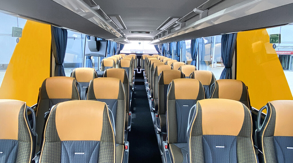 Setra-Busse „auf Flughöhe Null“
