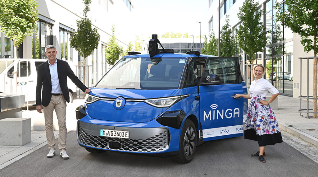 München: Autonome On-Demand-Fahrzeuge starten